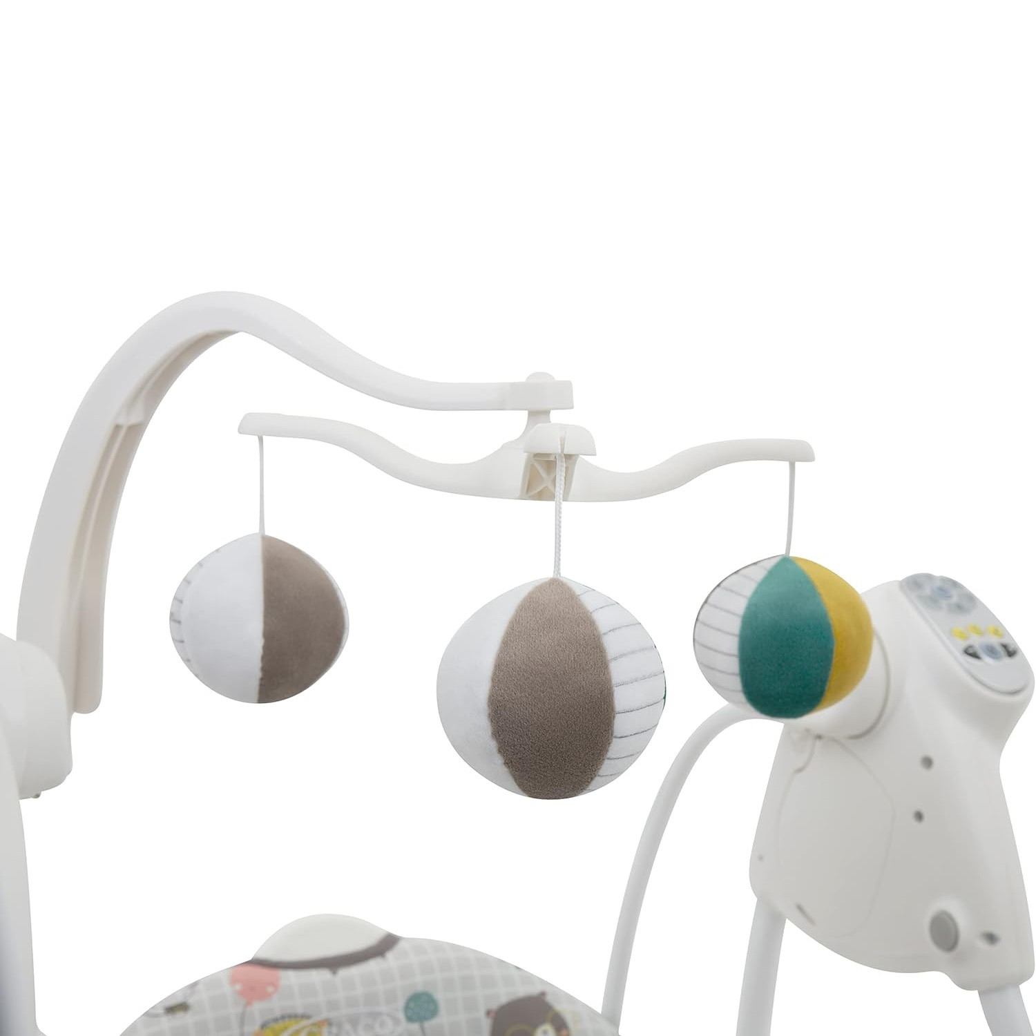 تاب برقی نوزاد گراکو مدل graco swing lovin hug patchwork grey new