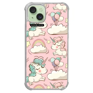AKAM AMCWTA15PLUS-UNICORN1 Cover For Apple iPhone 15 Plus