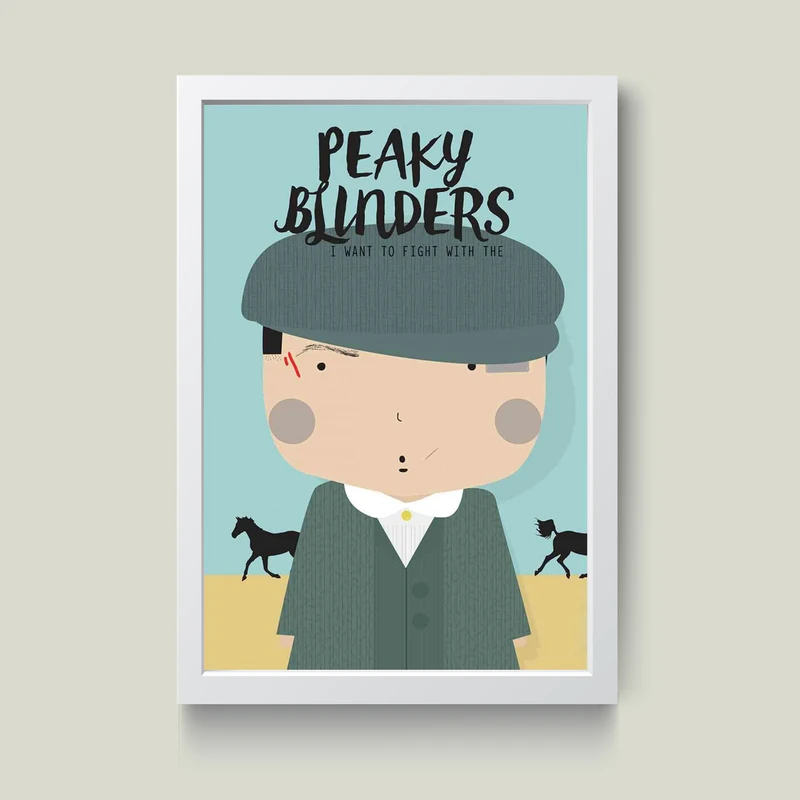 تابلو مدل دکوراتیو Peaky blinders کدG7-26