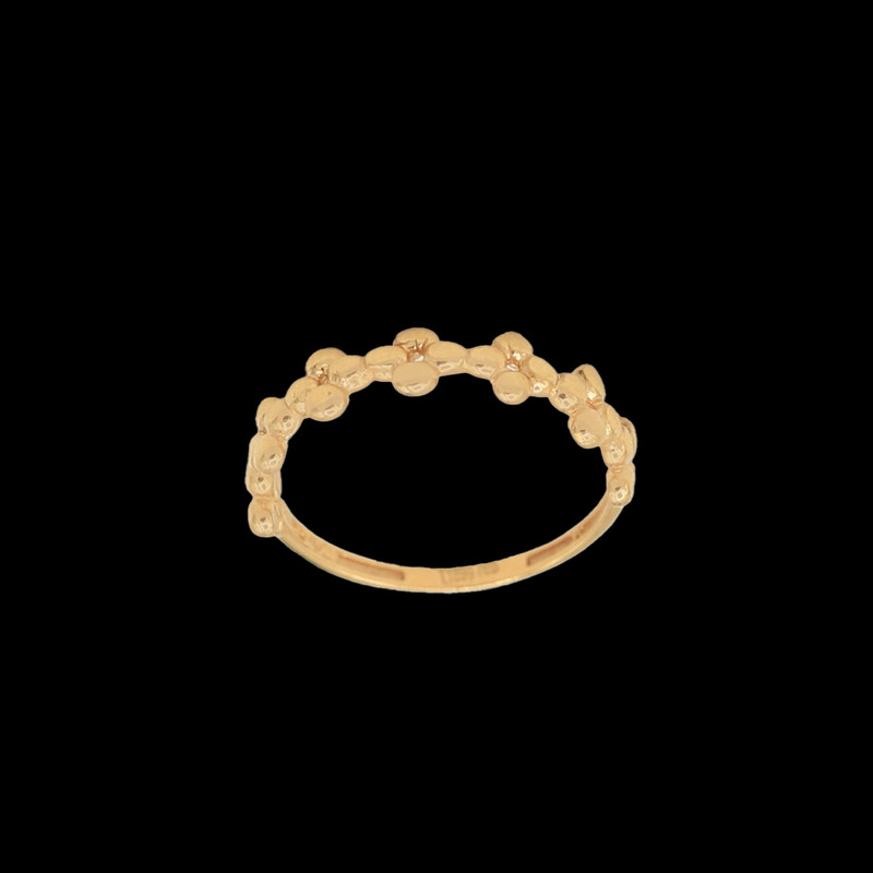 انگشتر طلا 18 عیار زنانه ناریا مدل  ELARIS کد AB-21-12  سایز 53