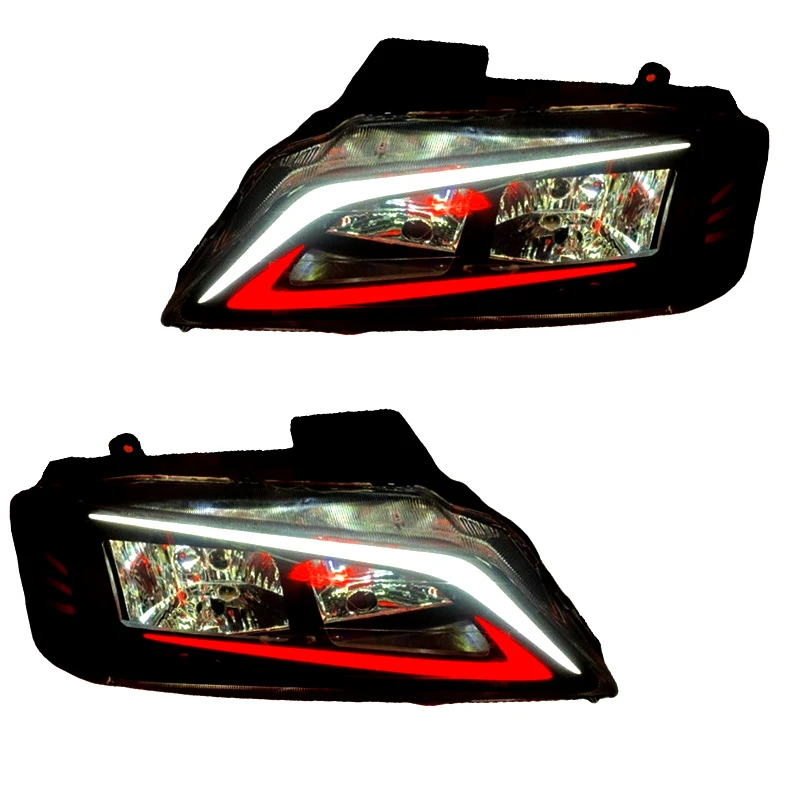 چراغ جلو خودرو گروه پژوهش صنعت مدرن مدل NX مناسب برای پژو پارس بسته دو عددی