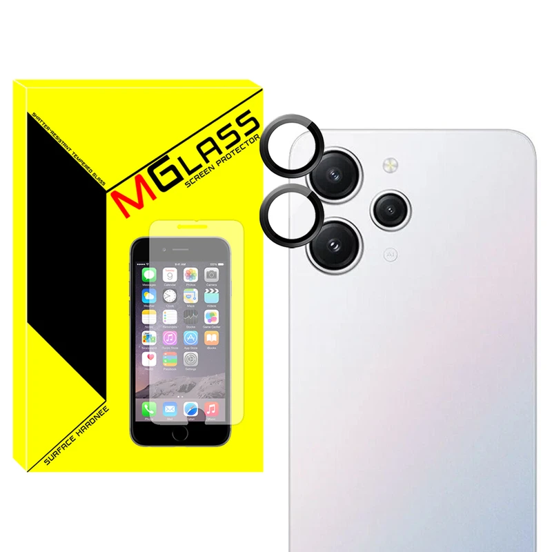 محافظ لنز دوربین ام‌گلس مدل Ring-Metal-MG مناسب برای گوشی موبایل شیائومی Redmi 12