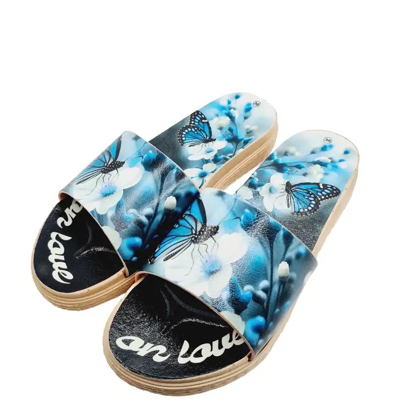 دمپایی زنانه مدل پروانه کد BL-333