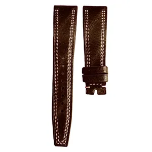 بند ساعت مچی مدل چرم طبیعی کد UWS44-2020