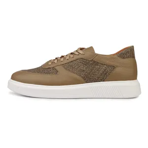Kaya Leather K211-mink Casual Shoes For Men
