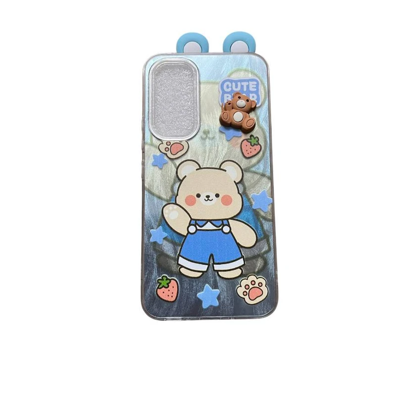 کاور طرح خرس کد 65 مناسب برای گوشی موبایل سامسونگ Galaxy A54