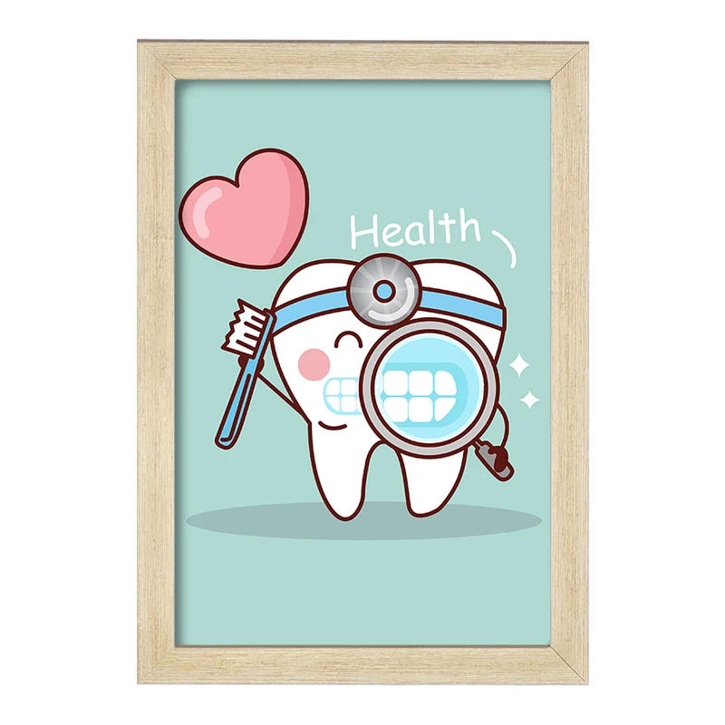 تابلو خندالو مدل دندان و دندان پزشکی کودکانه کد 36688