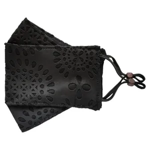 ماسک پارچه‌ای مدل سه بعدی لیزر کات کد AMS96