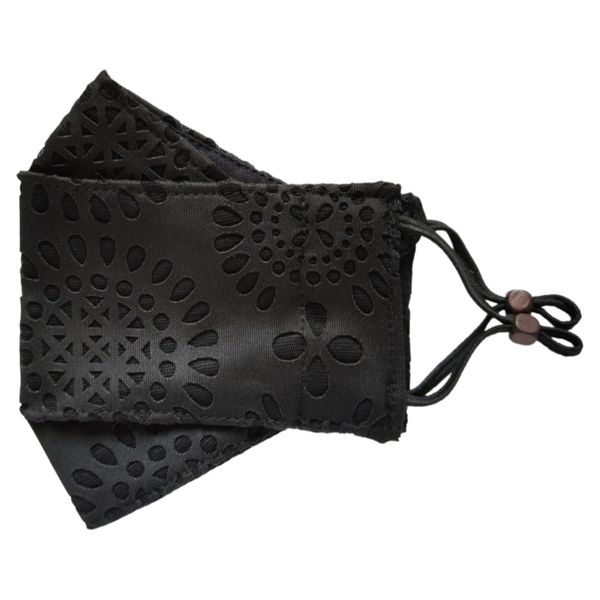 ماسک پارچه‌ای مدل سه بعدی لیزر کات کد AMS96