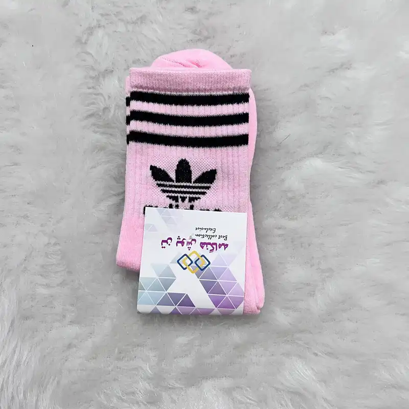 جوراب ورزشی ساق بلند زنانه تن پوش هنگامه مدل کش اسپرت AD مجموعه 12 عددی