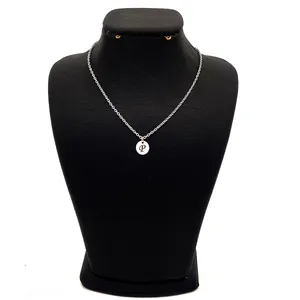 گردنبند نقره زنانه دلی جم مدل دایره P