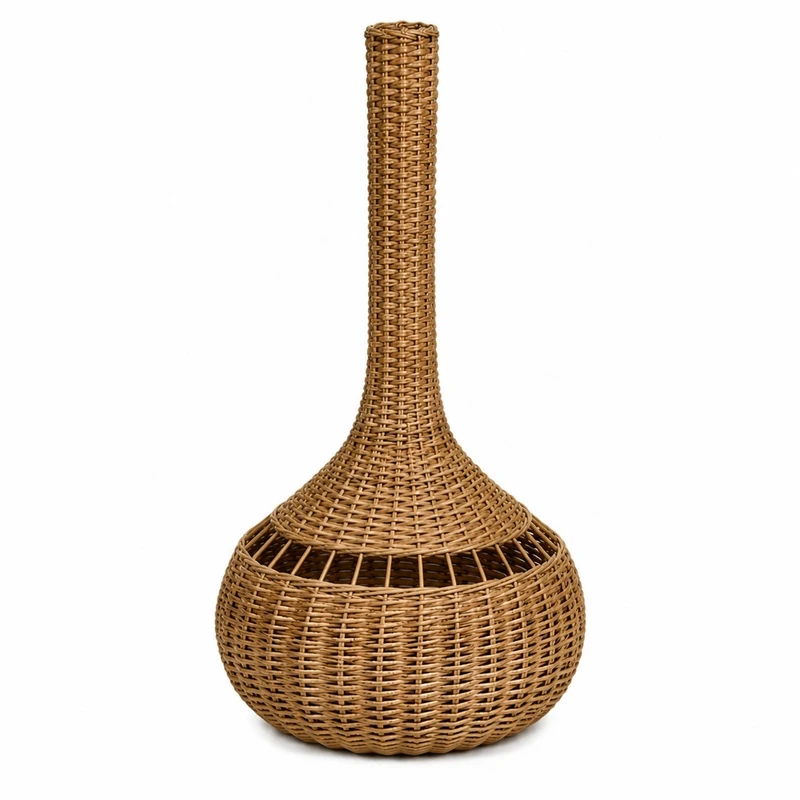 گلدان مدل حصیری کد r1024