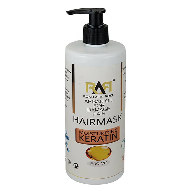 ماسک مو رآر مدل MOISTURIZING KERATIN حجم 500 میلی لیتر  