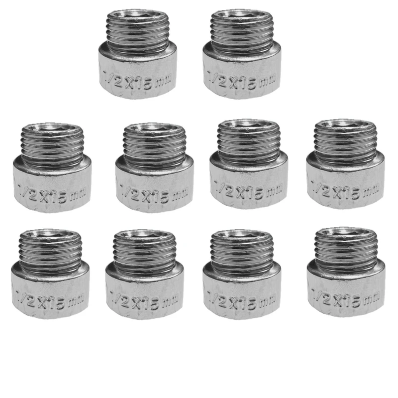 اتصال روپیچ توپیچ مدل 1/2inch15mm بسته 10 عددی