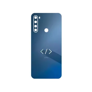 MAHOOT Minimal Coding icon Cover Sticker for Xiaomi Redmi Note 8 2021
