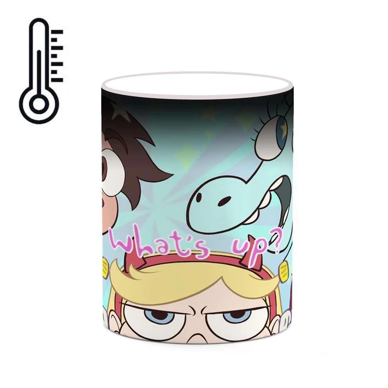 ماگ حرارتی کاکتی مدل کارتون Star Vs. The Forces Of Evil کد mgh23258