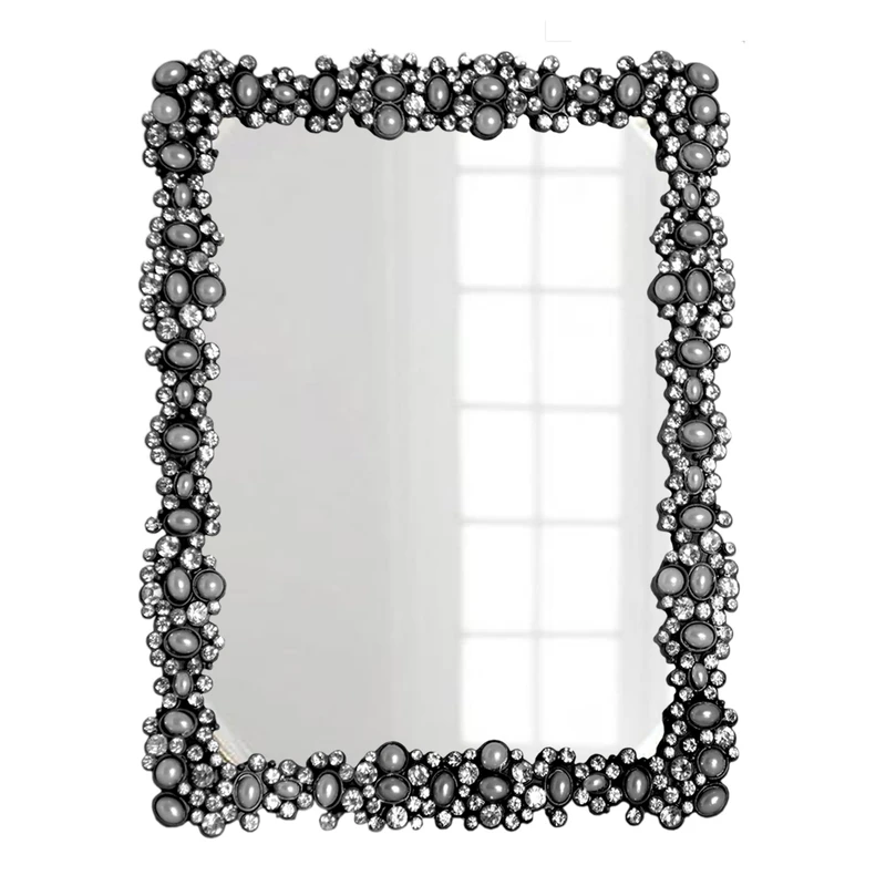 آینه رومیزی مدل کنگره مروارید