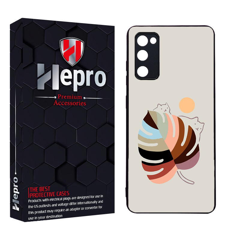 کاور هپرو طرح گربه کد Dimo-014 مناسب برای گوشی موبایل سامسونگ Galaxy S20 FE