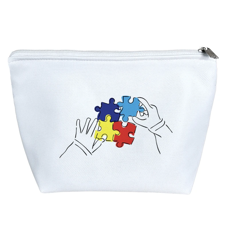 کیف لوازم آرایش دخترانه خندالو مدل اتیسم کد 2596