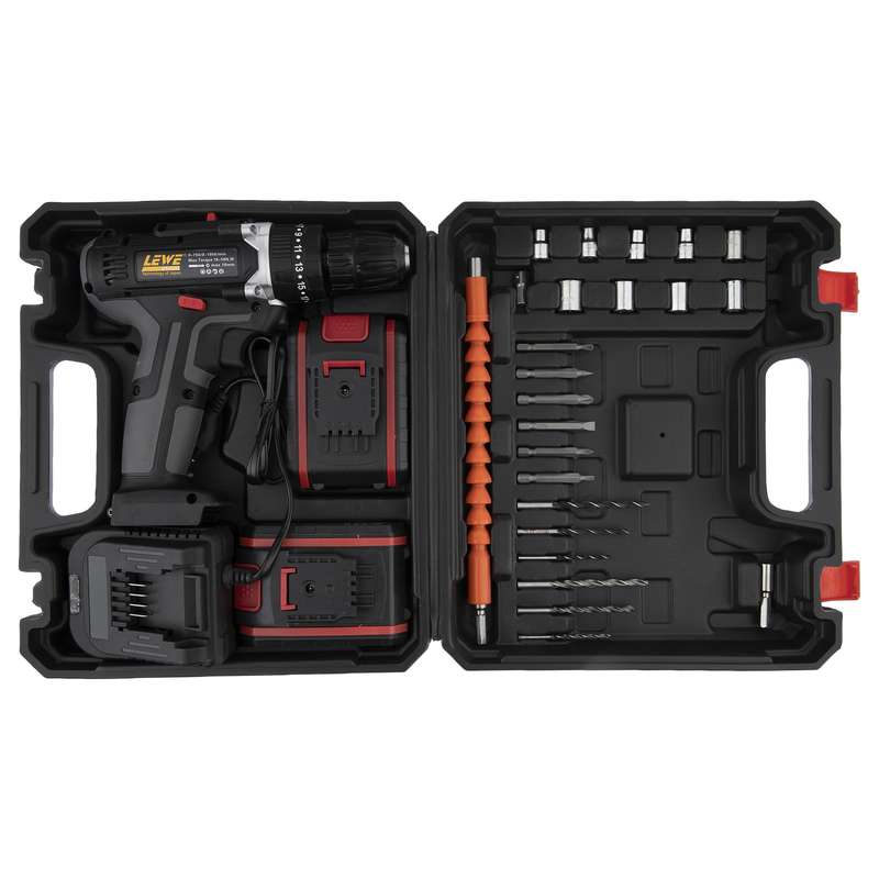 مجموعه 26 عددی دریل چکشی لیو مدل Technology of Japan مجموعه 26 عددی دریل چکشی لیو مدل Technology of Japan