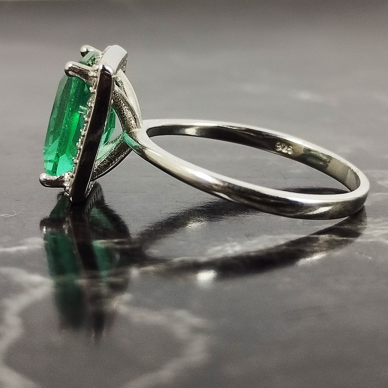 انگشتر نقره زنانه سلین کالا مدل توپاز کد D-9