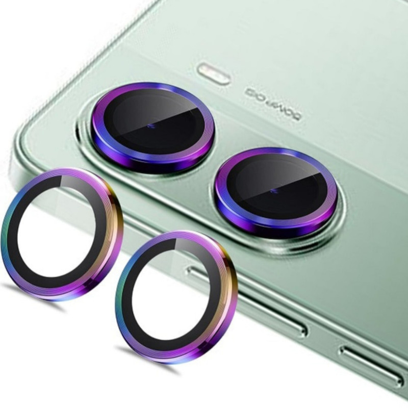 محافظ لنز دوربین شیشه ای اوجی مدل رینگی مناسب برای گوشی موبایل شیائومی Poco X7 Pro به همراه محافظ صفحه نمایش