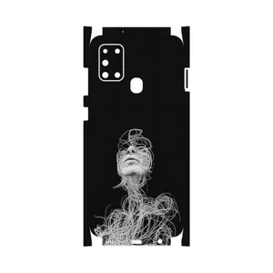 MAHOOT Strings Digital Art 2-FullSkin Cover Sticker for Samsung Galaxy A21s