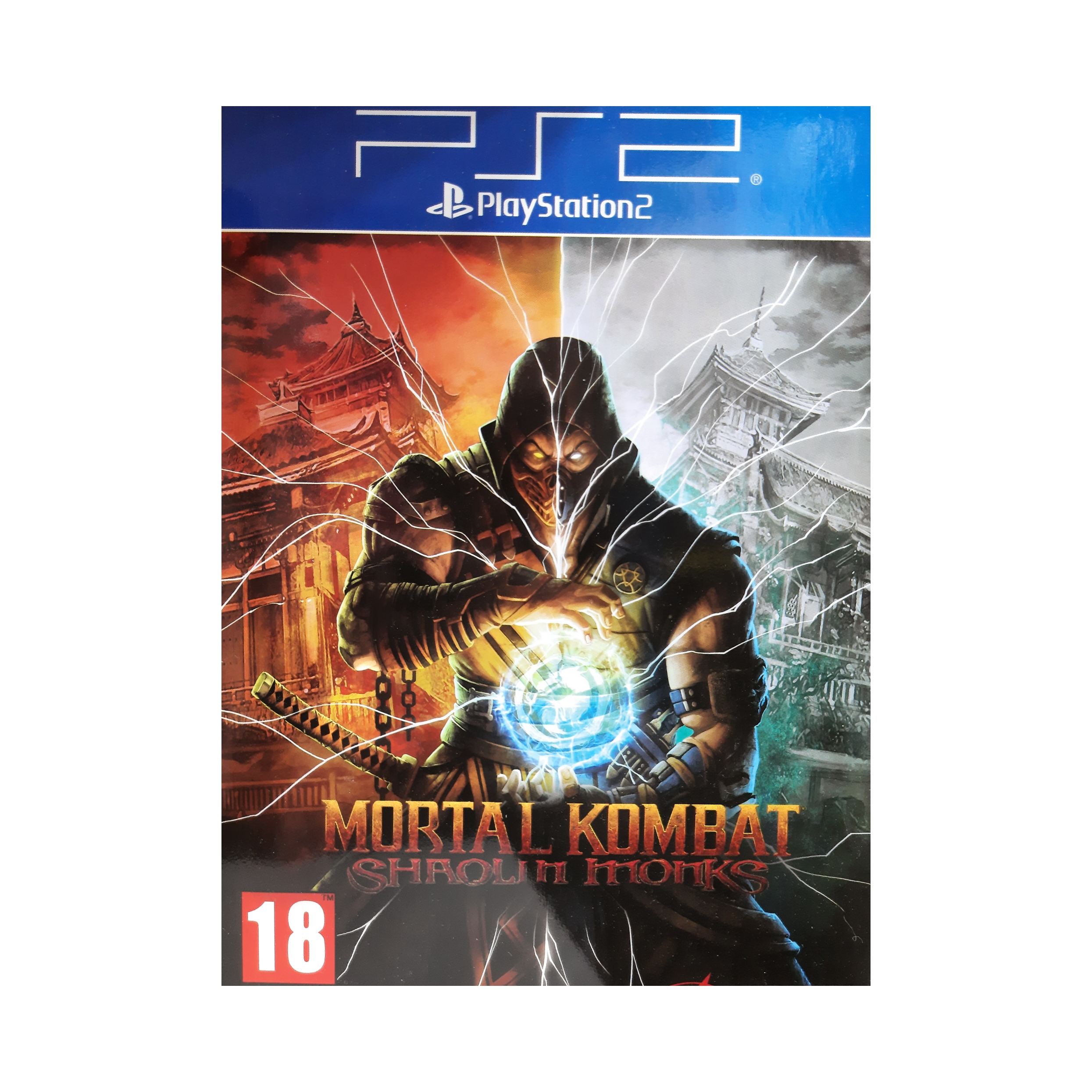 بازی Mortal Kombat Shaolin Monks مخصوص ps2