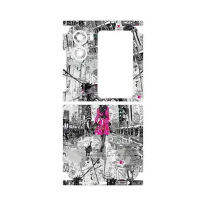 MAHOOT Collage of Catwalk Bridge-FullSkin Cover Sticker for Oppo Find N2 Flip
