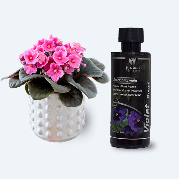 کود مایع بنفشه پروتکت نیچر مدل 1 حجم 125 میلی لیتر