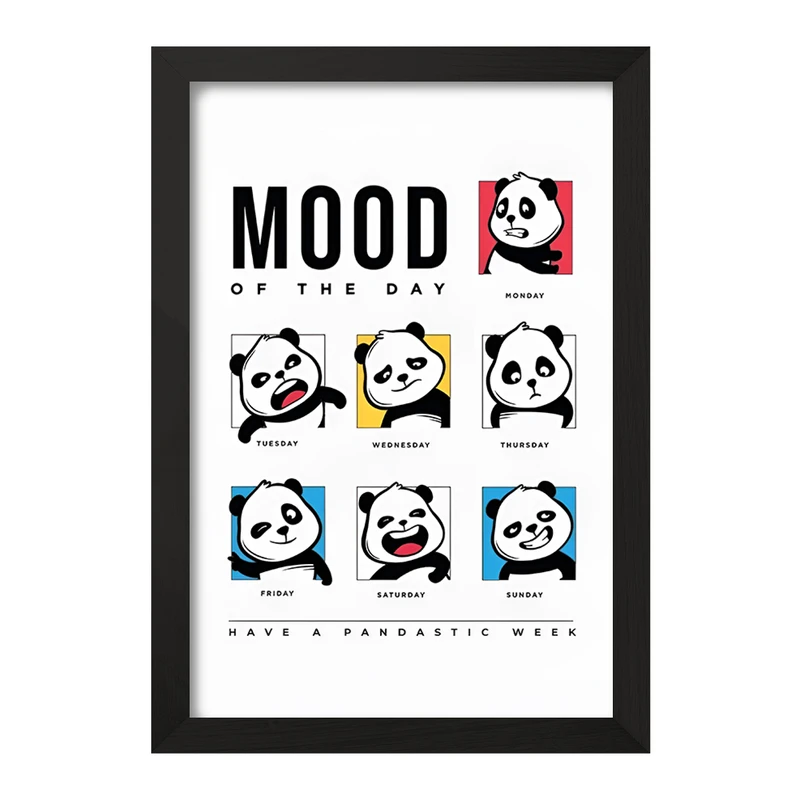 تابلو خندالو مدل پاندا کد F11033