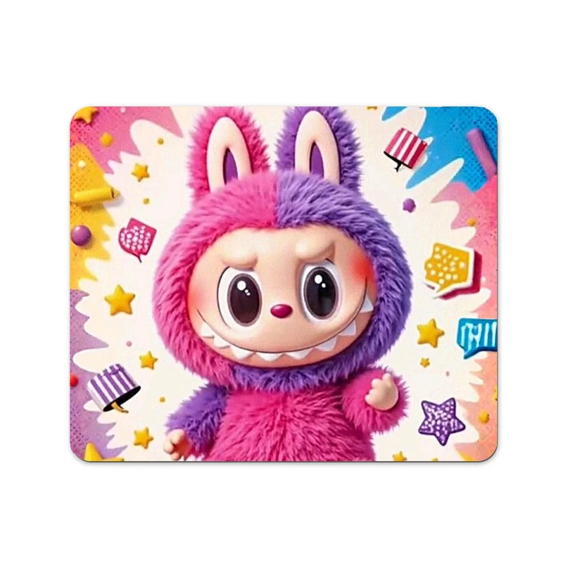 ماوس پد پاد آفرین طرح لبوبو کد 569 سایز 19*24 سانتی متر