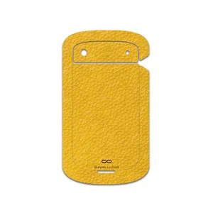 MAHOOT Mustard-Leather Cover Sticker for BlackBerry Bold Touch 9900