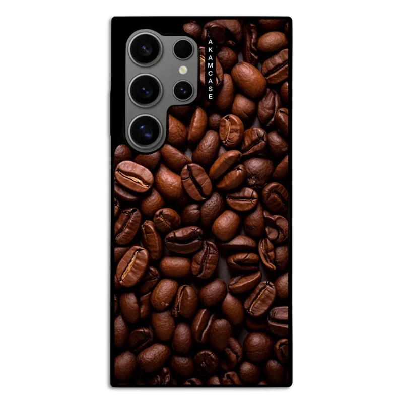 کاور آکام مدل AMC-WSGS24U-COFFEE-2 مناسب برای گوشی موبایل سامسونگ Galaxy S24 Ultra