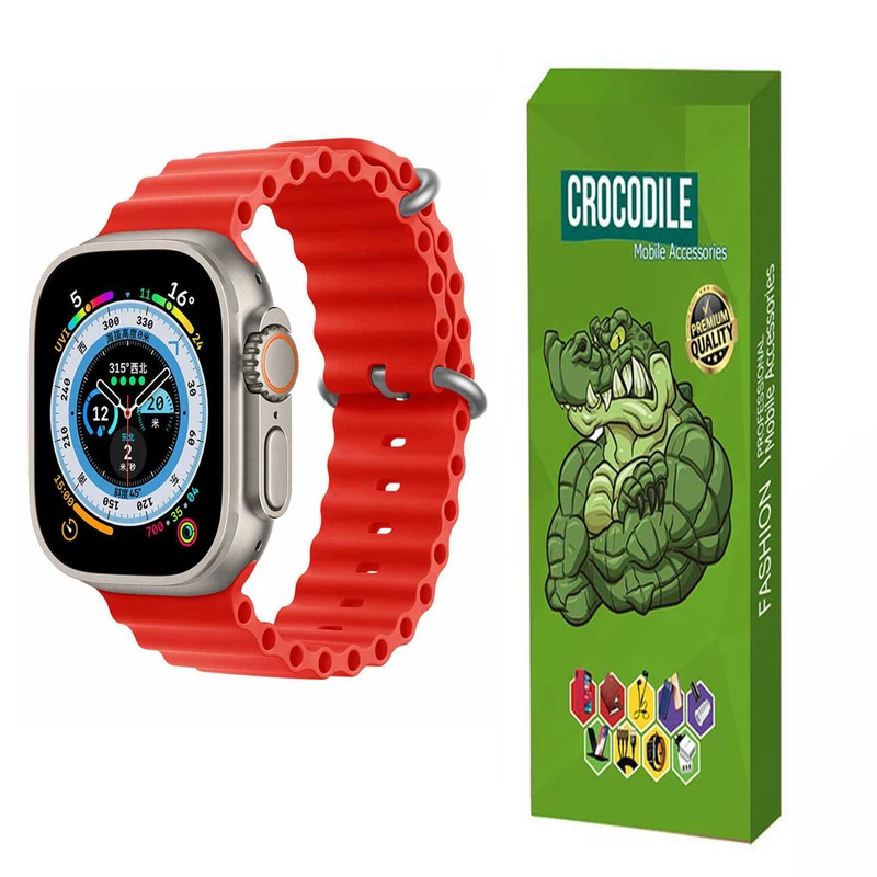 بند کروکودیل مدل  ocean مناسب برای اپل واچ  38 / 40 میلی متری 