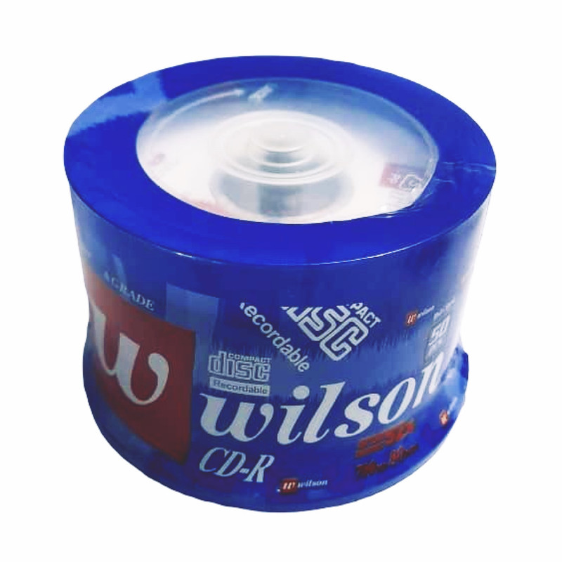سی دی خام ویلسون مدل CD-R بسته 50 عددی