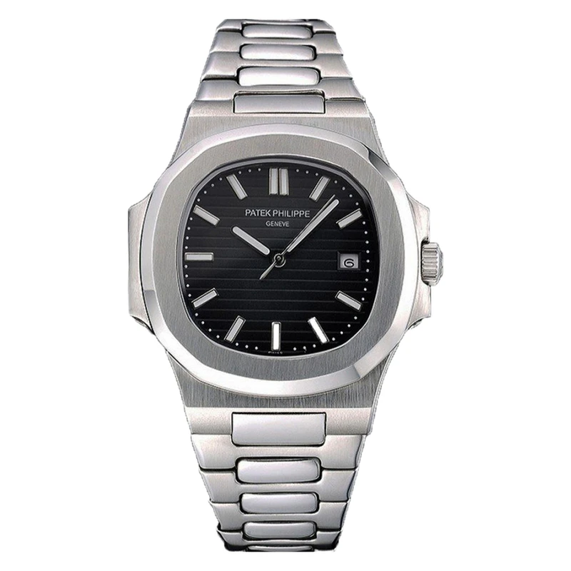 ساعت مچی عقربهای مردانه مدل ناتیلوس بندفلزی کد Patek Philippe NAUTILUS P8168B