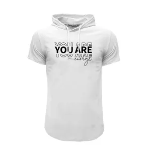 تی شرت آستین کوتاه مردانه کلاه دار مدل youi  کد 70899
