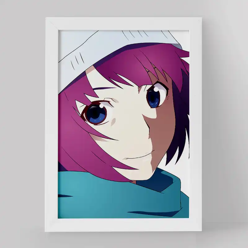 تابلو خندالو مدل سنجو گاهارا انیمه مونوگاتاری کد 16190