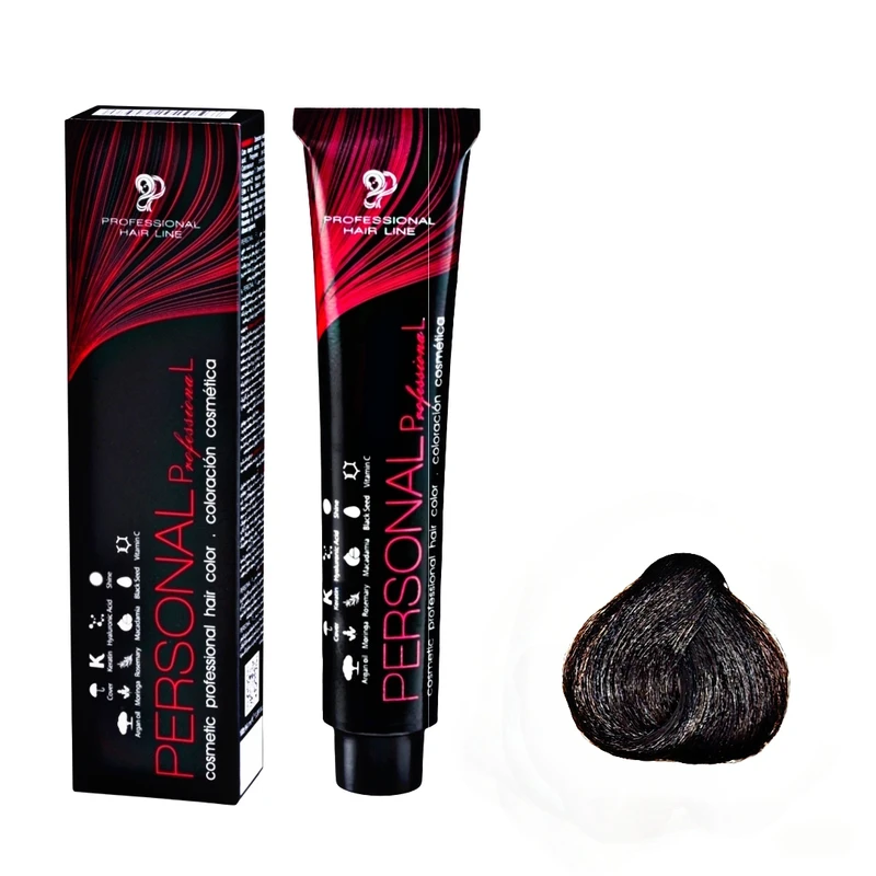 رنگ مو پرسونال پی ال شماره 3.0 حجم 100 میلی لیتر رنگ قهوه ای متوسط