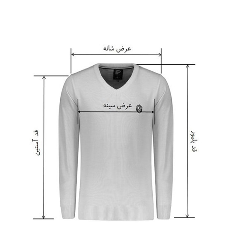 پلیور مردانه مدل آمدیا کد 1001 Da-PmT-Z