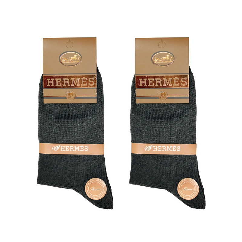 جوراب مردانه مدل 16044 بسته دو عددی