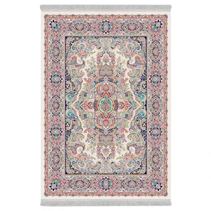 فرش پارچه‌ای دفه مدل فرشینه طرح مدرن کد 977