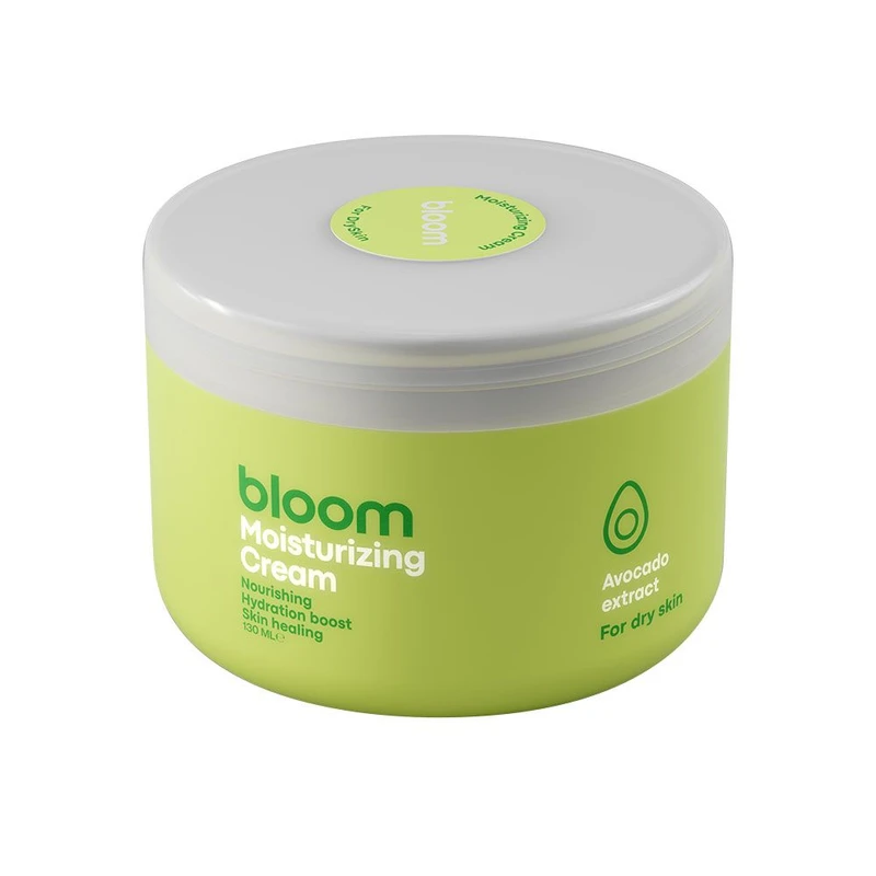کرم آبرسان و مرطوب کننده صورت بلوم مدل آووکادو مناسب پوست خشک حجم 130 میلی لیتر