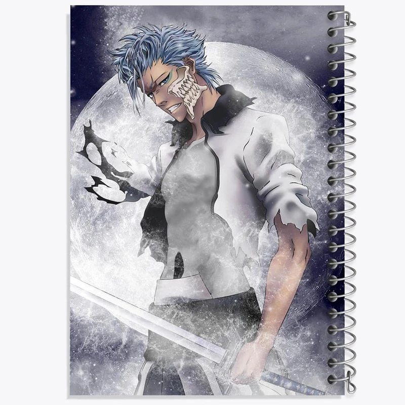 دفتر نت موسیقی 50 برگ خندالو مدل گریمجو انیمه بلیچ Bleach کد 12036