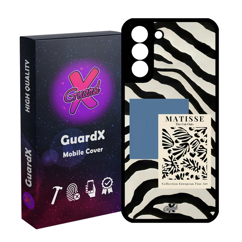 کاور گارد ایکس طرح Zebra مدل Glass10568 مناسب برای گوشی موبایل سامسونگ Galaxy S21 FE
