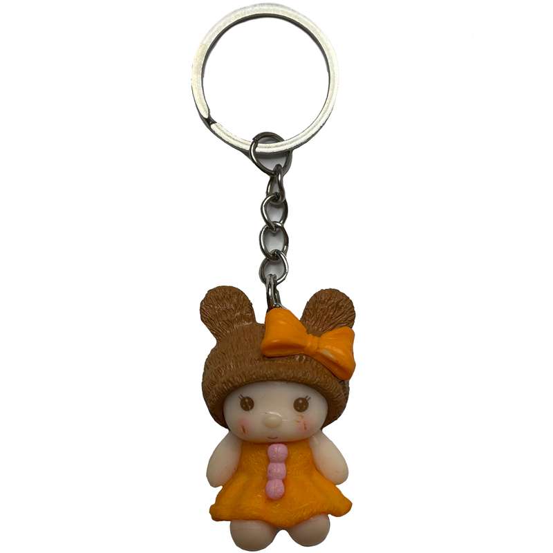 جاکلیدی دخترانه مدل عروسکی 01 جاکلیدی دخترانه مدل عروسکی 01