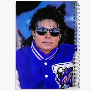 دفتر مشق 50 برگ خندالو مدل مایکل جکسون Michael Jackson کد 19232
