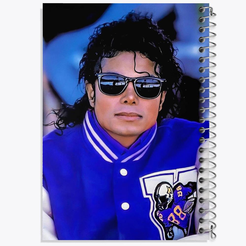 دفتر مشق 50 برگ خندالو مدل مایکل جکسون Michael Jackson کد 19232