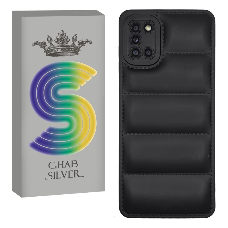 کاور قاب سیلور مدل پافری مناسب برای گوشی موبایل سامسونگ Galaxy A31